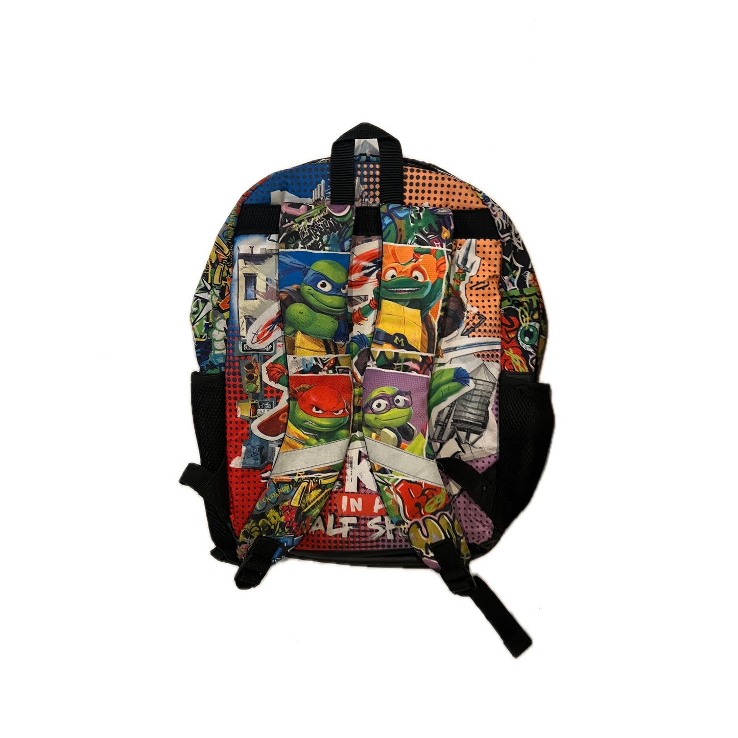 Teenage Mutant Ninja Turtles Pizza Rules School Backpack