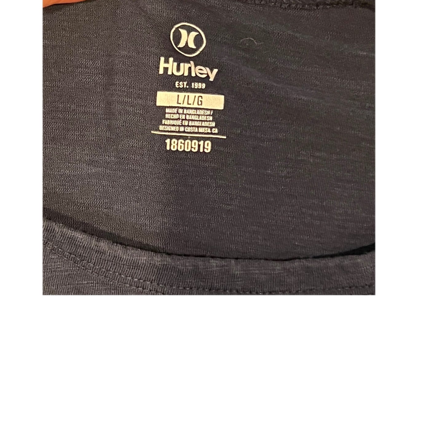 Hurley Good Vibes and Good Times T-Shirt Mens L