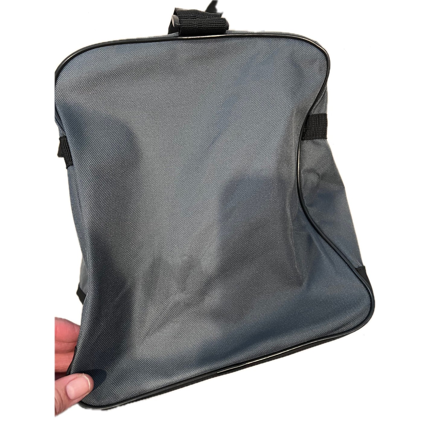 New Balance Medium Gray Black Gym Bag 18"x12"x12"