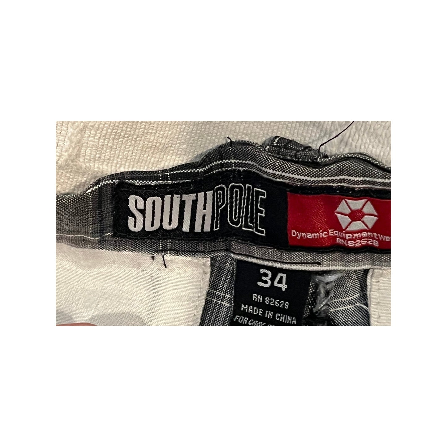 Southpole Dynamic Equipment Checked Shorts 34x12