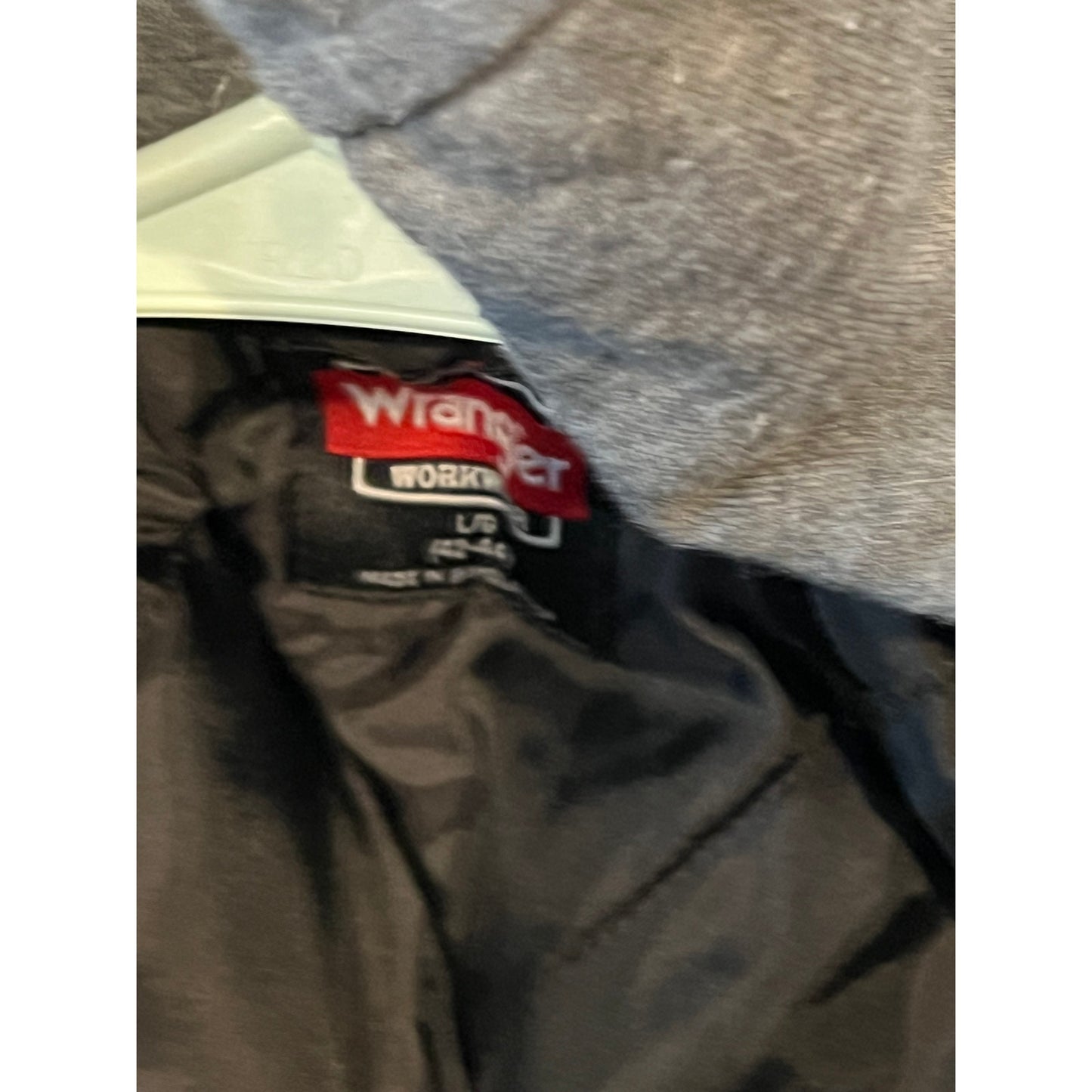 Wrangler Workwear Blouson à Capuche Isolé en Jean Homme Large
