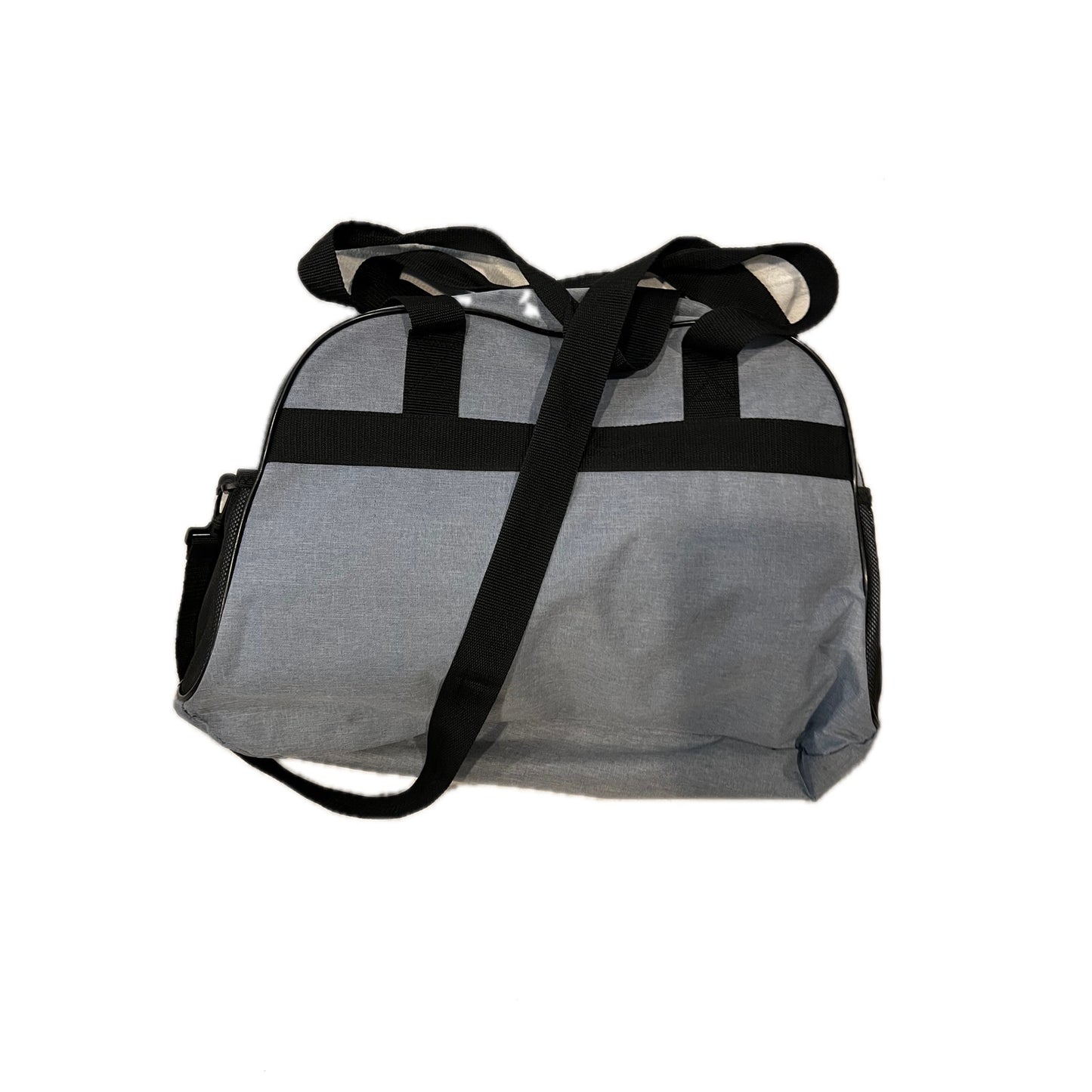 Puma Training Black Gray Duffel Bag 18"x10"x8"