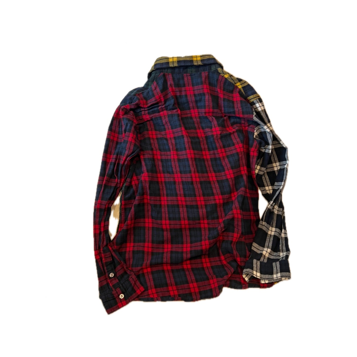 Multi Colored Very Rare Button Up Flannel Shirt Mens XL