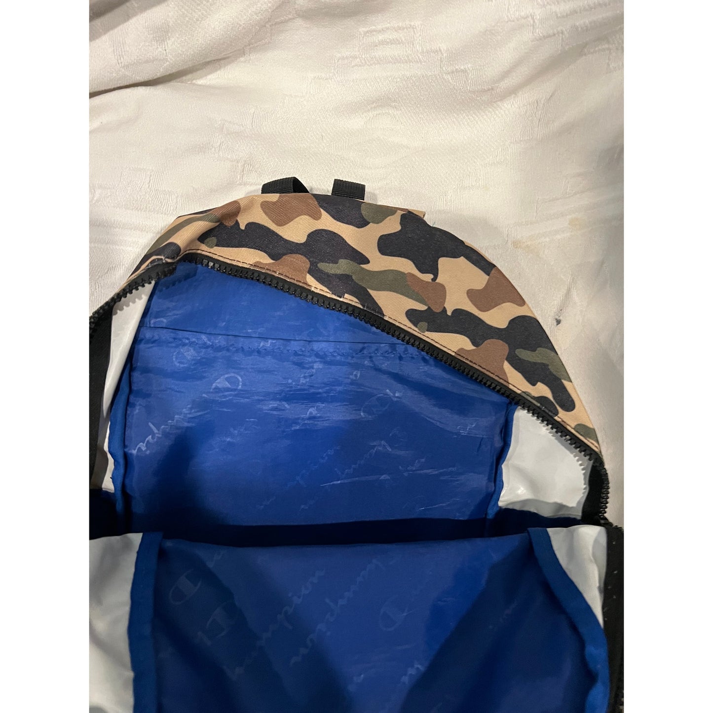 Champion Unisex Adult Manuscript Backpack Green Brown Camo