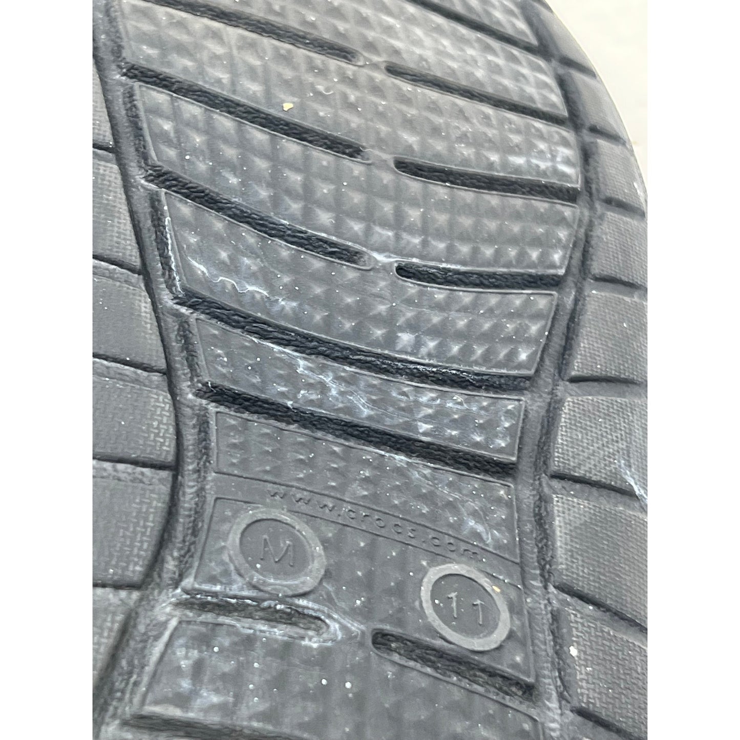 Sandalias Crocs Splash Flip Negro Gris Talla 11 para Hombre