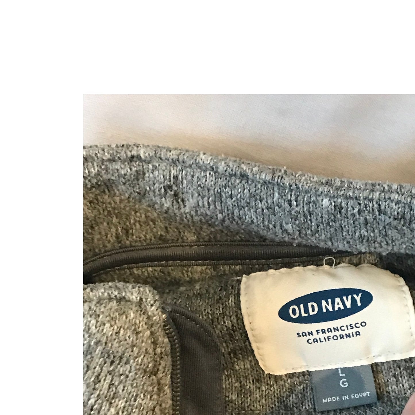Old Navy 1/4 Zip Pullover, Men's Large