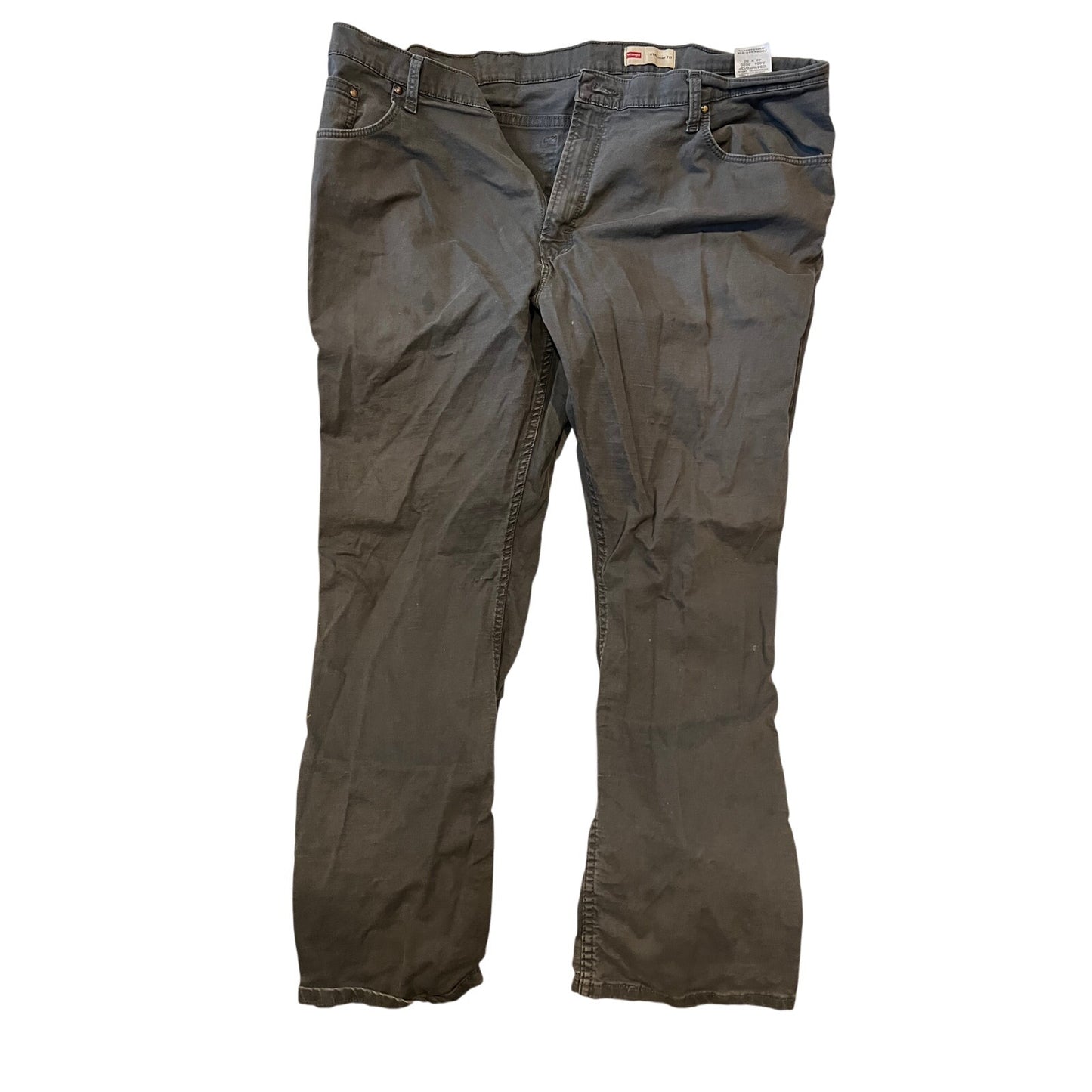 Wrangler Straight Fit Jeans Mens 42x30