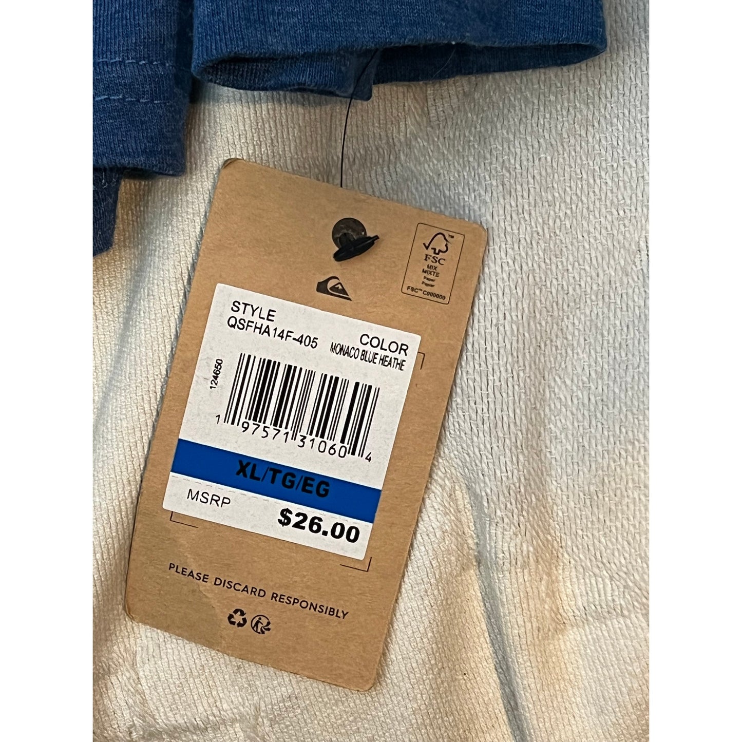 Quiksilver Long Sleeve Surf T-Shirt Youth XL