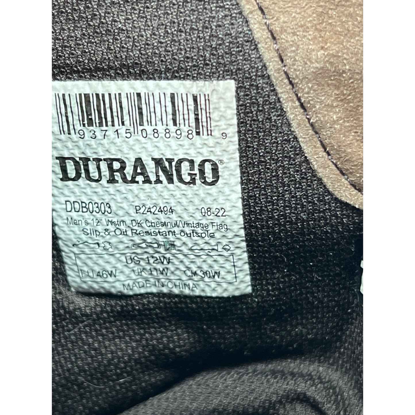 Durango Rebel Pro Vintage Flag Western Boot DDB0303 Mens 12W
