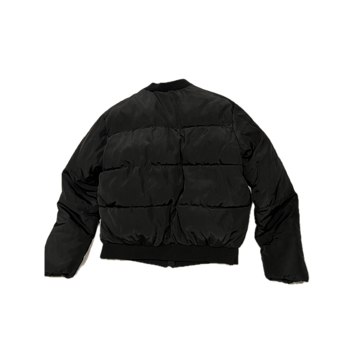 Forever 21 Cropped Quilted Puffer Jacket Womans M