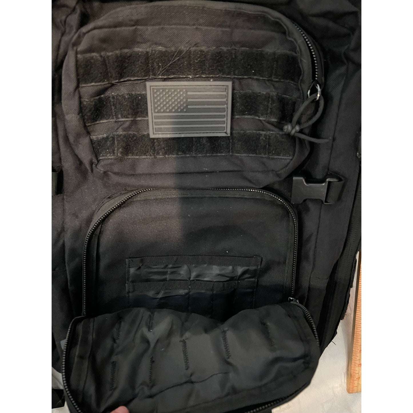 Wotony Tactical Backpack Black 35L