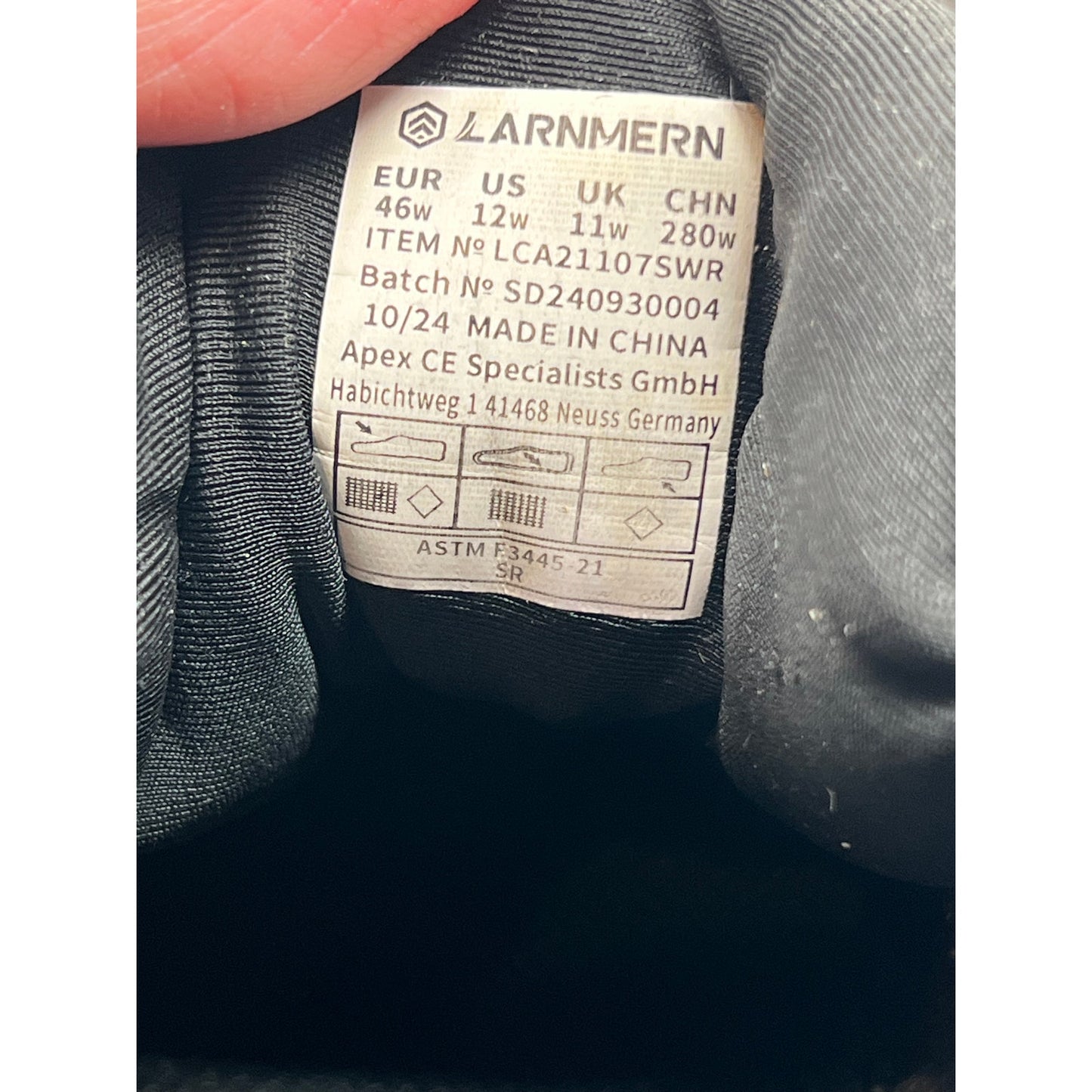Larnmern AirWalk Soldier Non Slip Shoes Mens 12