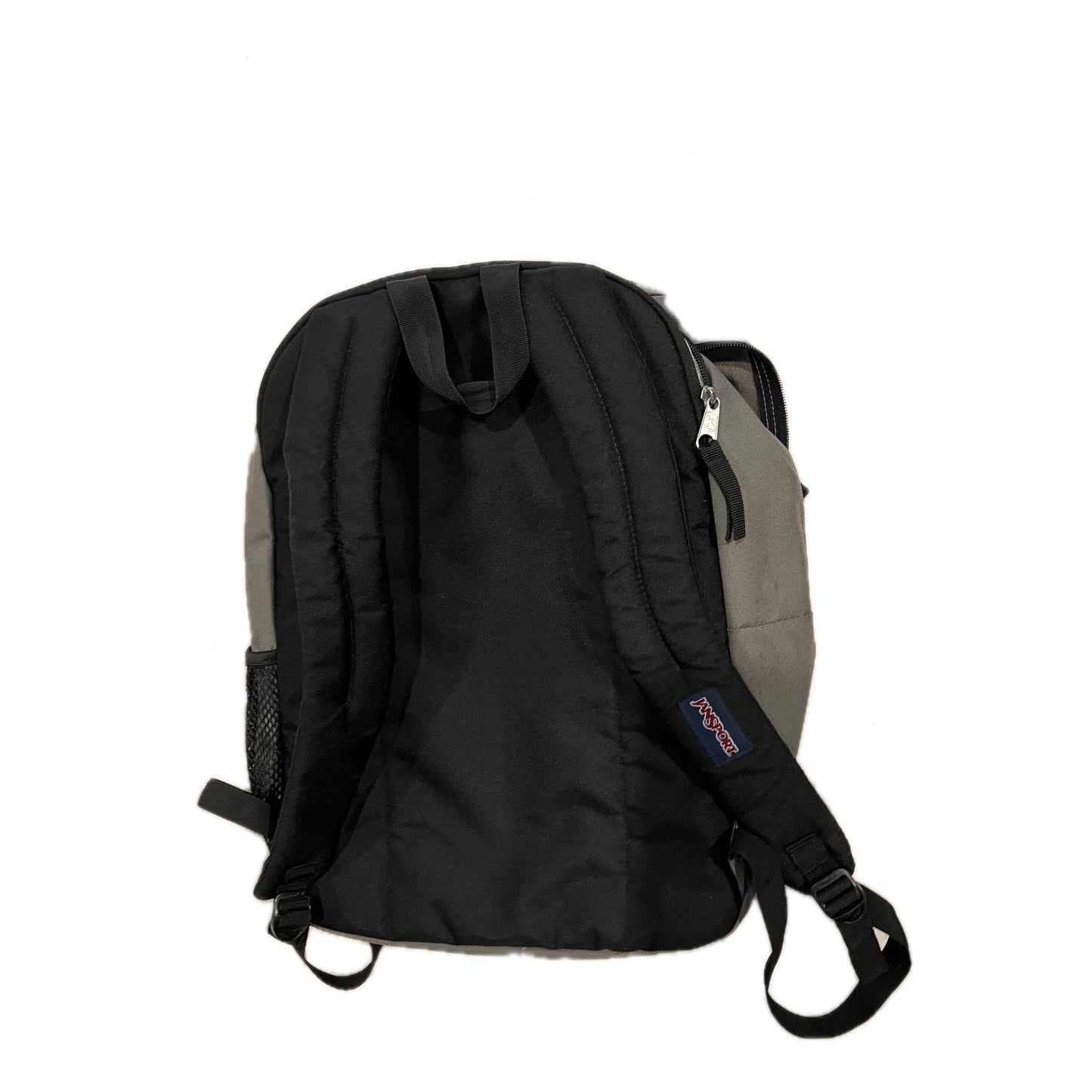 JanSport Big Student 3 Section Gray Black Backpack