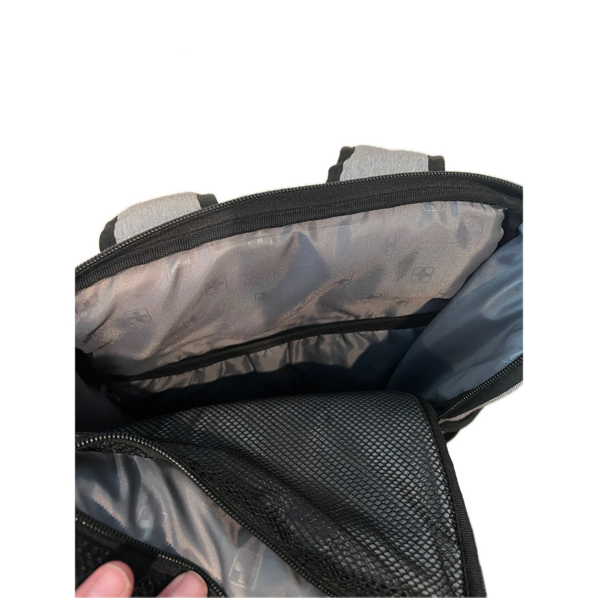 Swiss Tech Gray Black Backpack Travel Padded Laptop