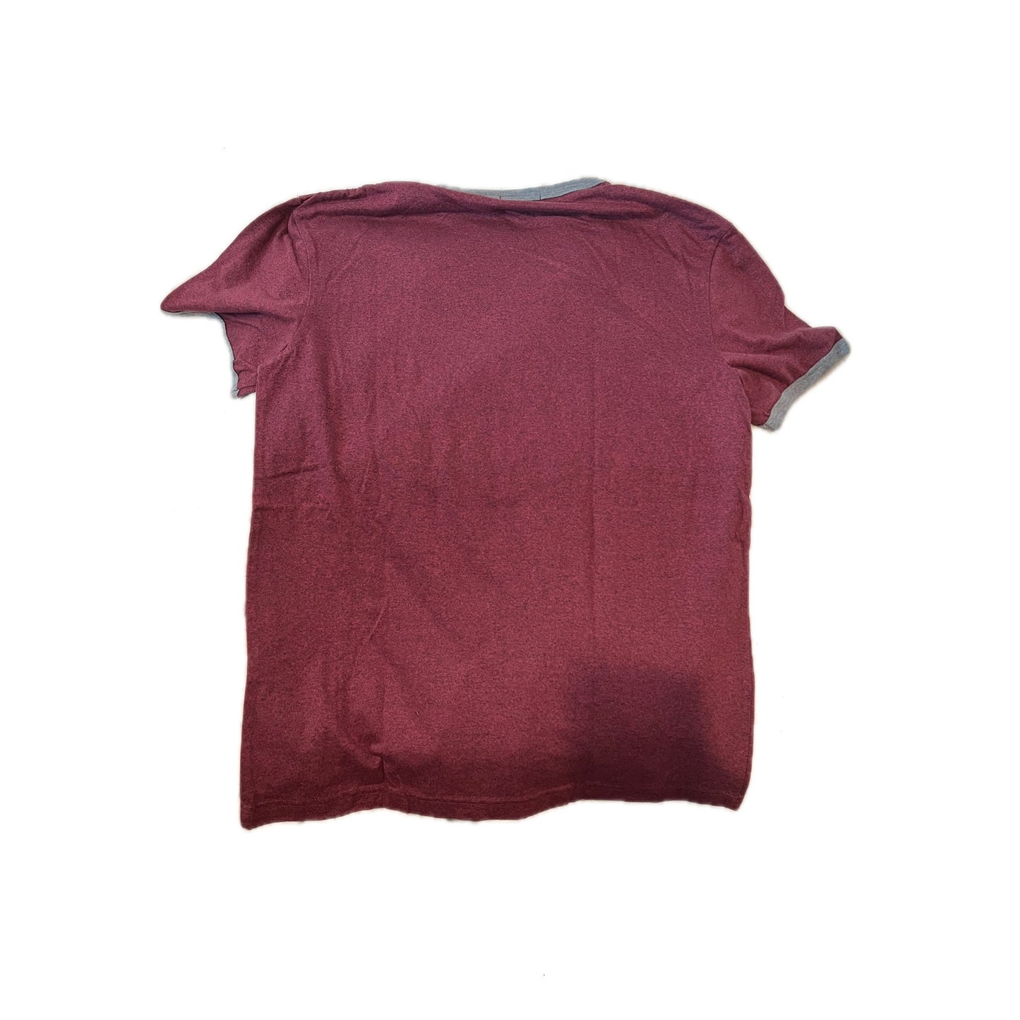 Baleno Burgundy Red T-Shirt Mens L