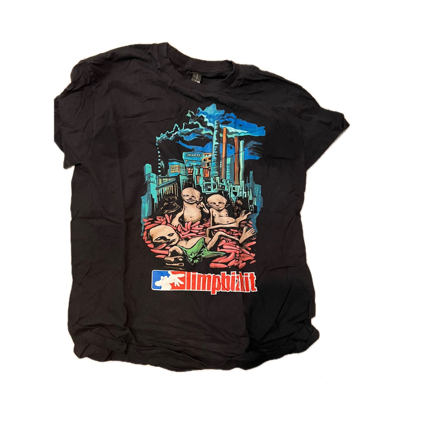 LImp Bizkit Black Concert T-Shirt Mens L