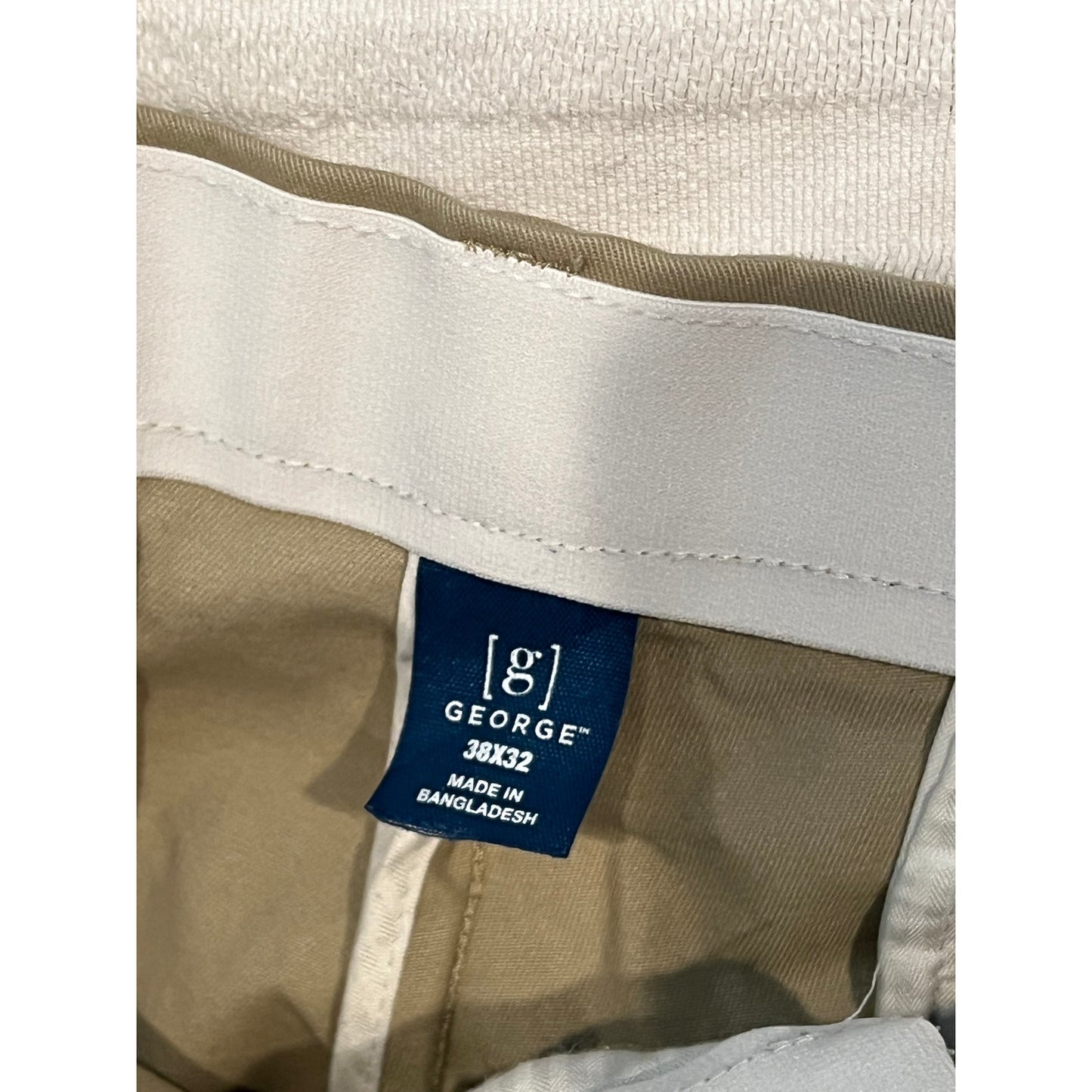 George Brown/Tan Dress Pants Mens 38x32