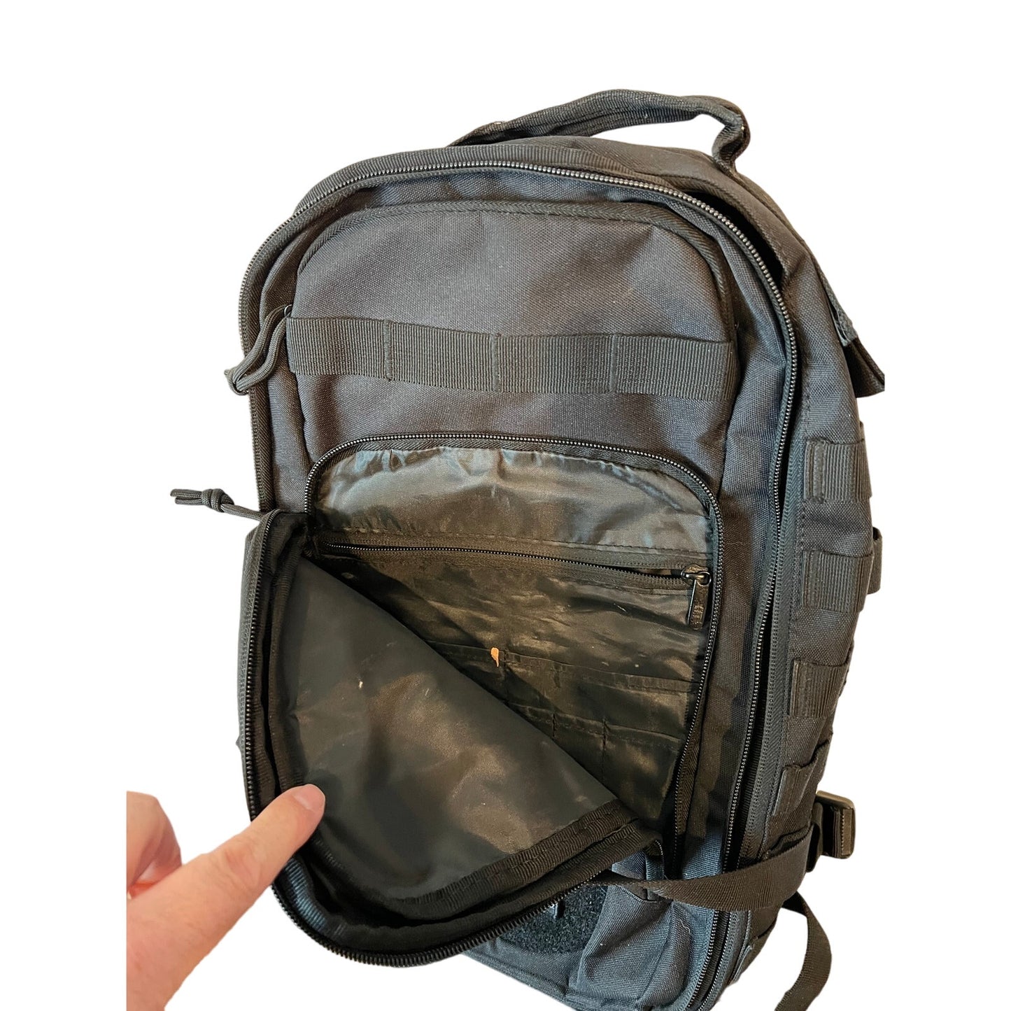 Highland Tactical Black Backpack
