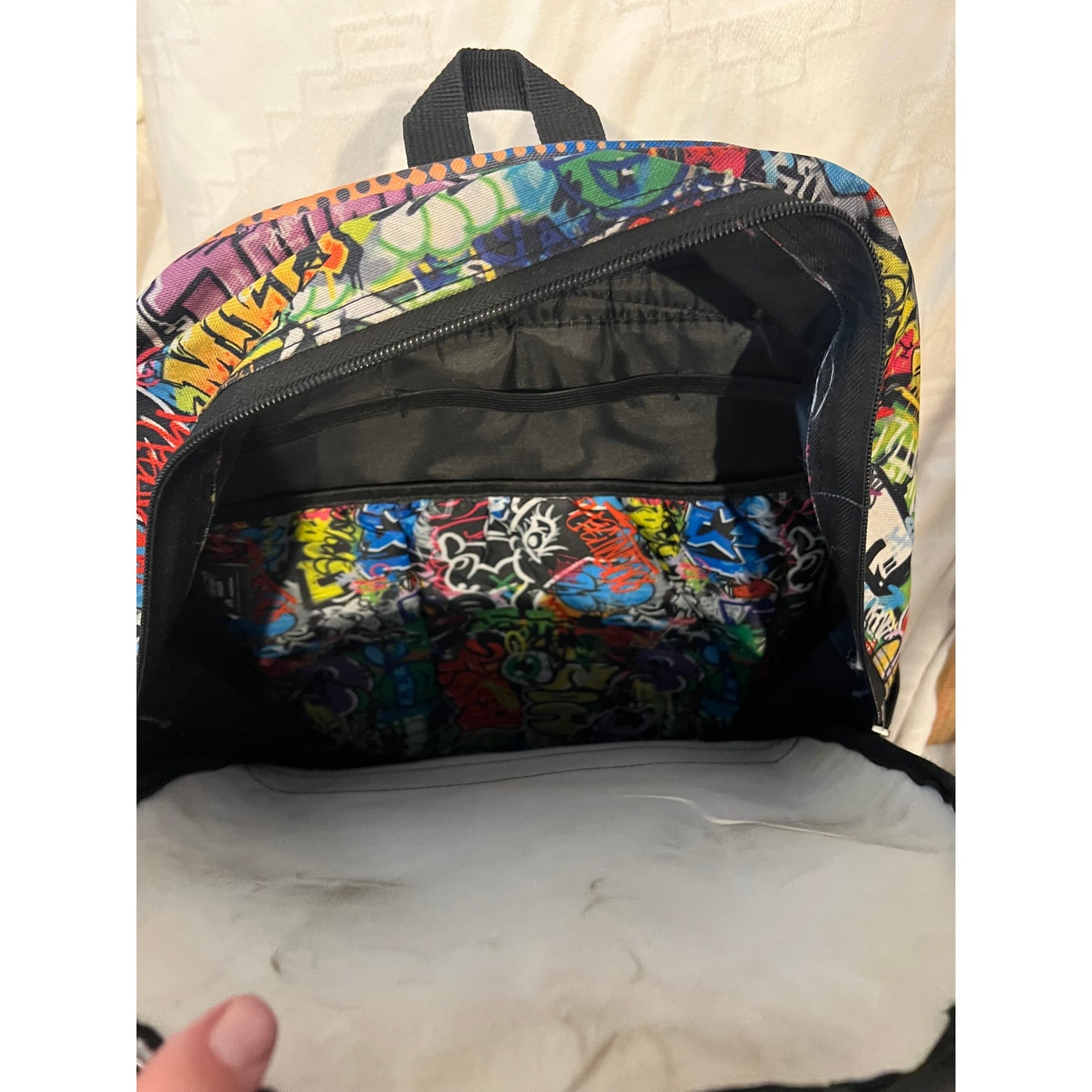 Teenage Mutant Ninja Turtles Pizza Rules School Backpack