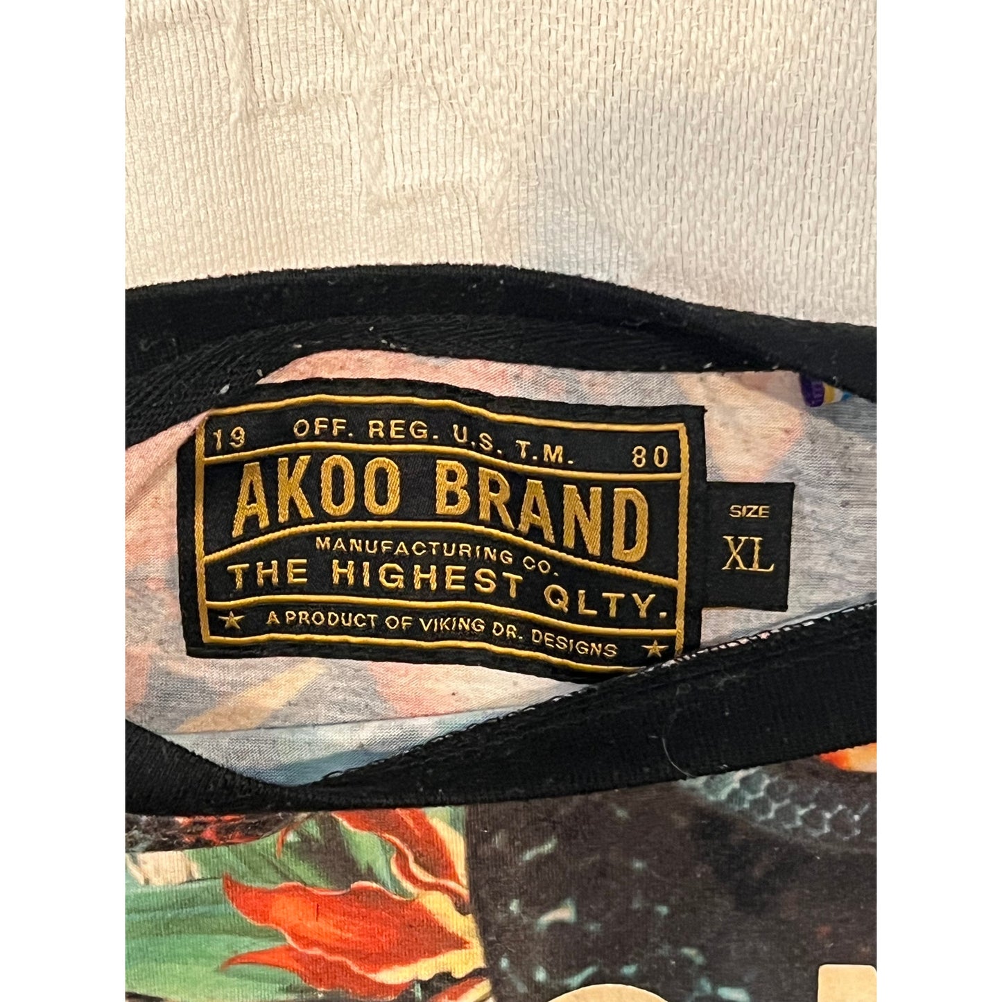 AKOO Venomous Nature T-Shirt Mens XL