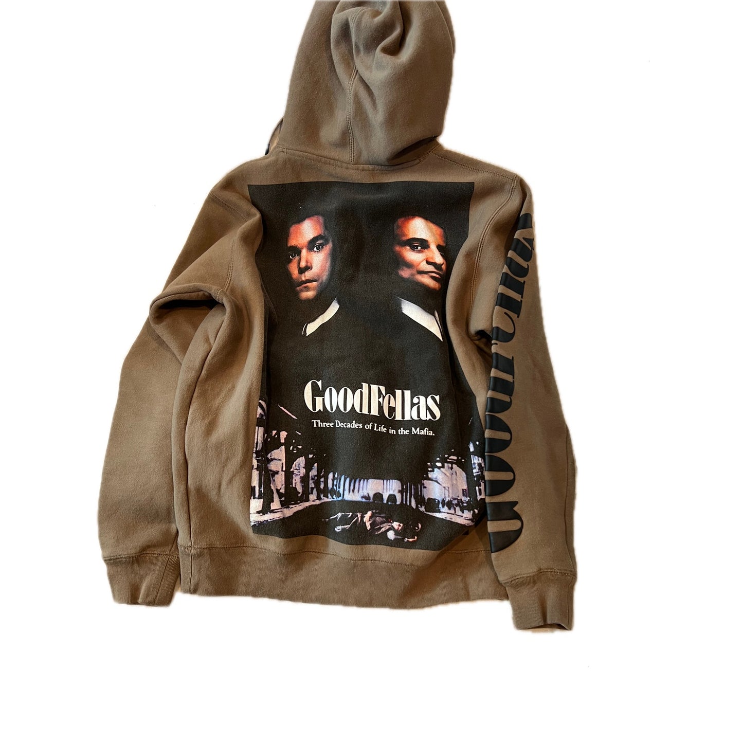 Goodfellas x Shoe Palace Brown Hoodie Pullover Mens S