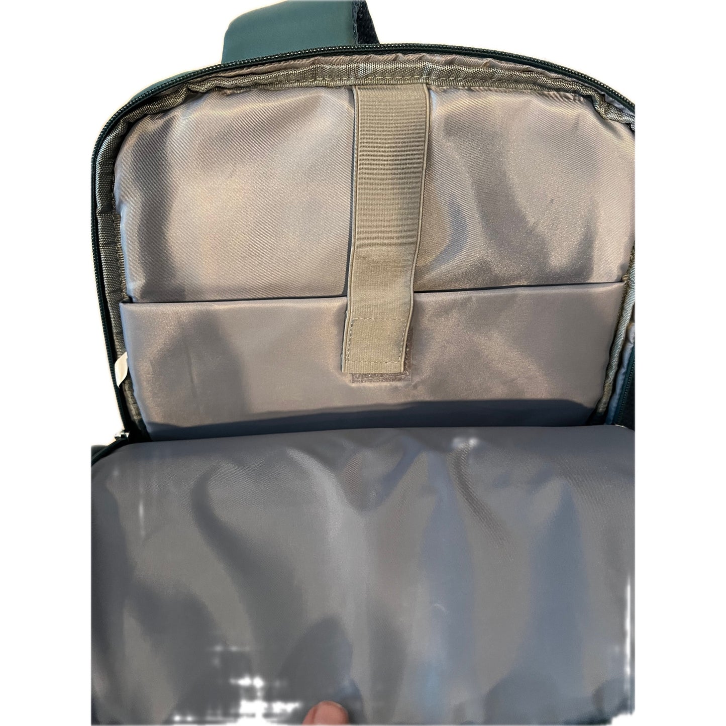 Target Charging Clamshell Sea Green Padded Charging Backpack