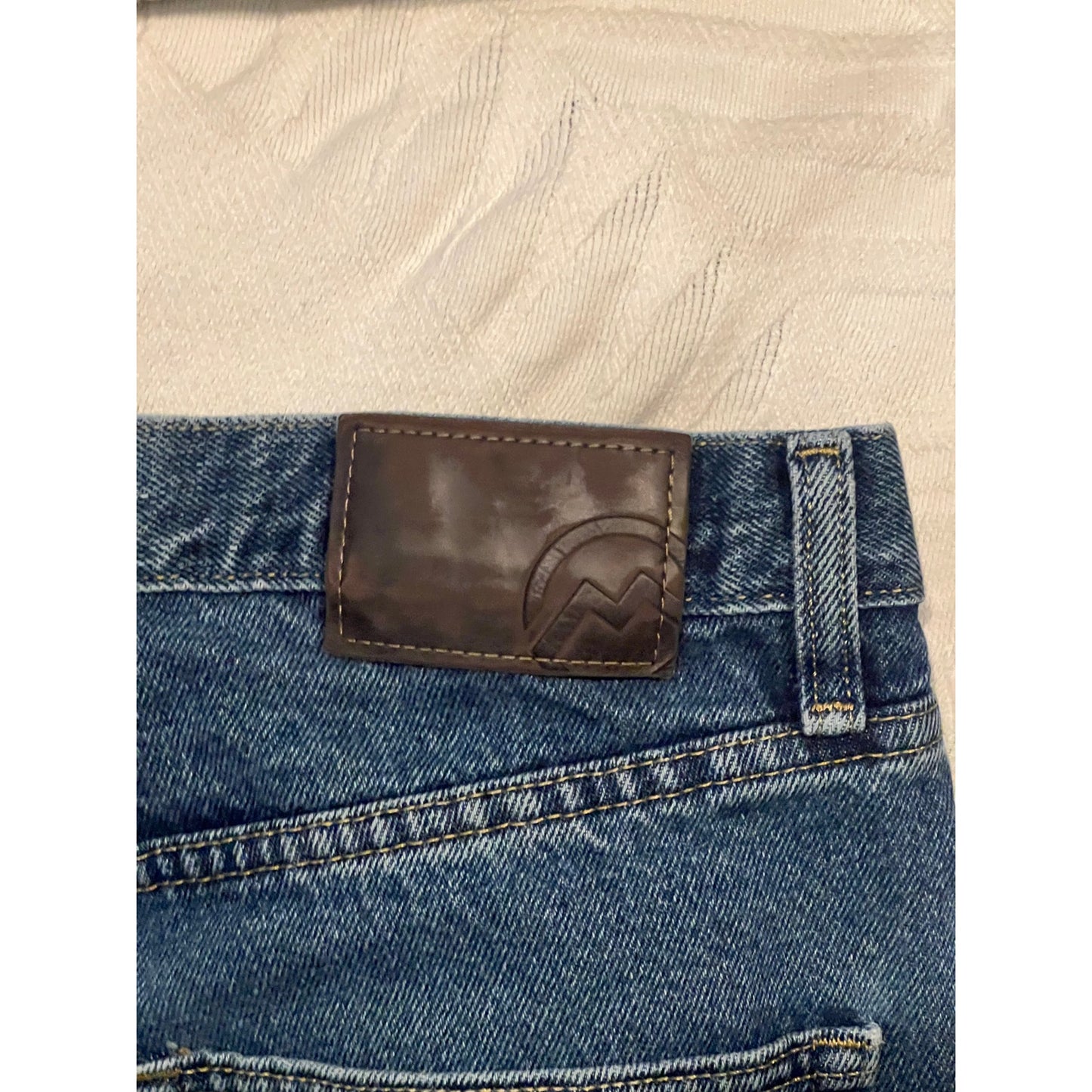 Magellan Straight Fit Blue Jeans Mens 32x32