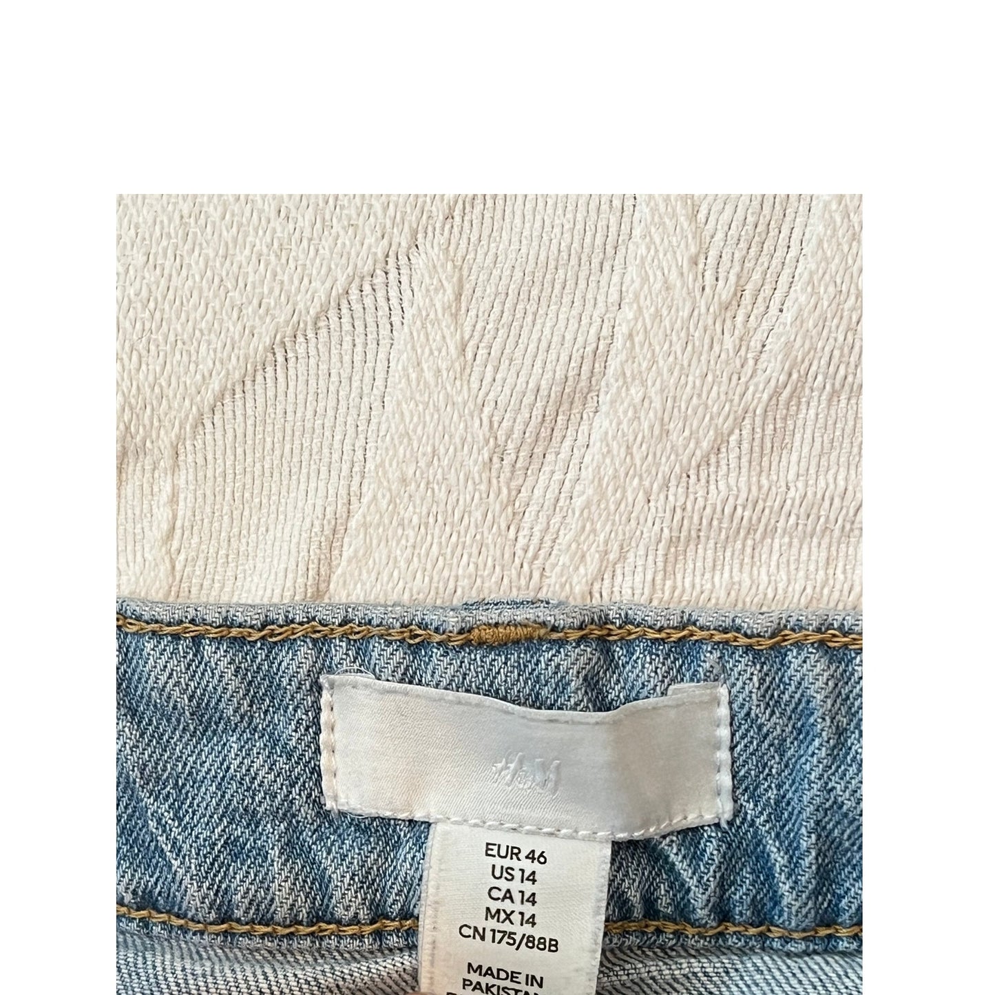 H&M Jean ample évasé Femme Taille 14