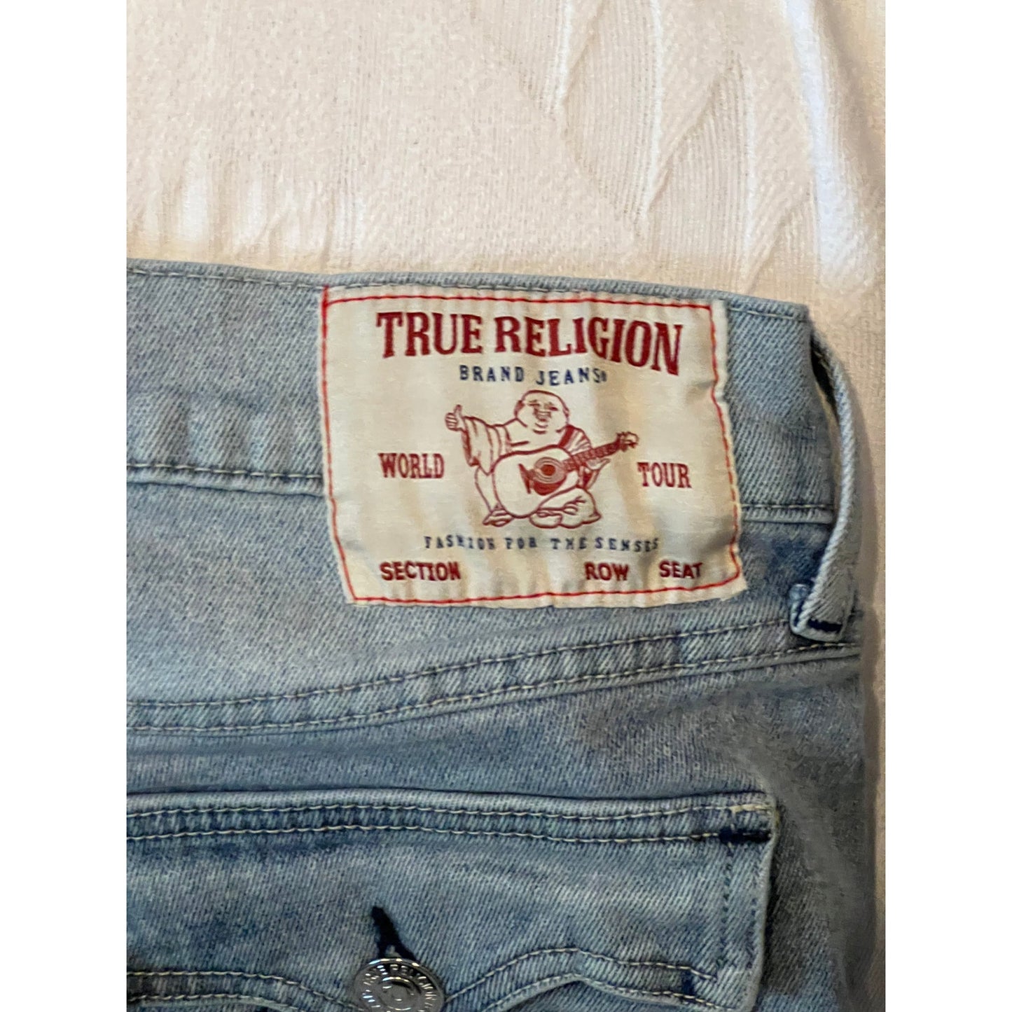True Religion Geno Relaxed Slim Jeans Mens 30x30