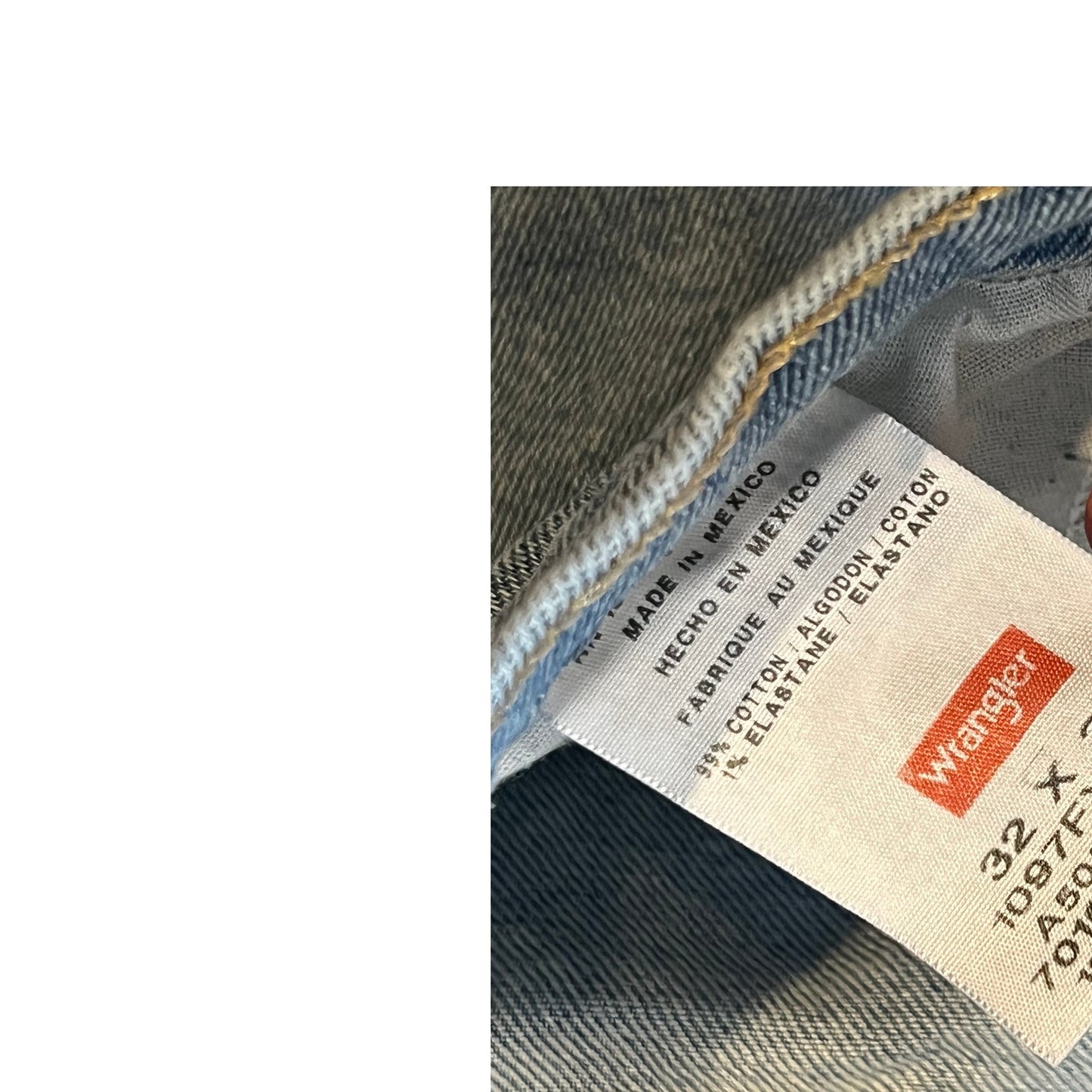 Wrangler Vaqueros Rectos para Hombre 32x32