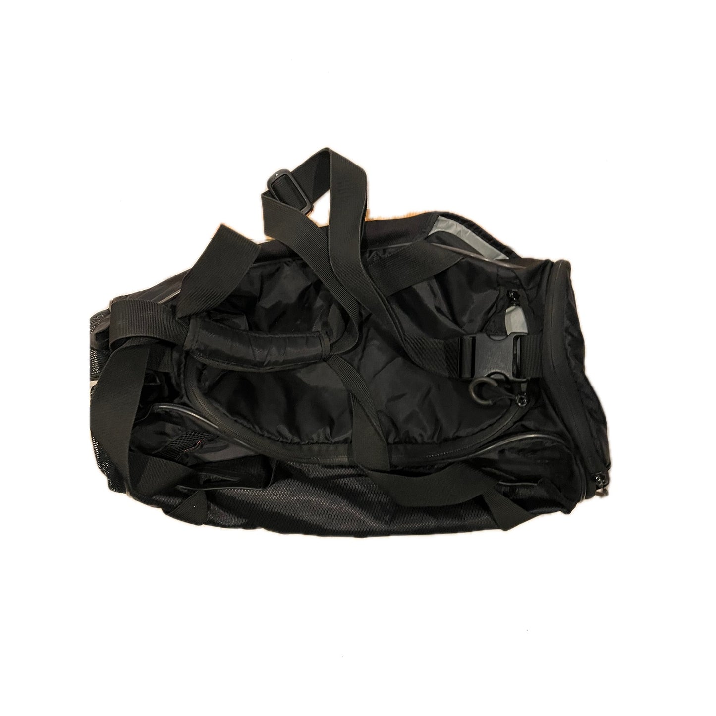 Nike Brasilia 9.5 Black Medium 60L Duffel Gym Bag