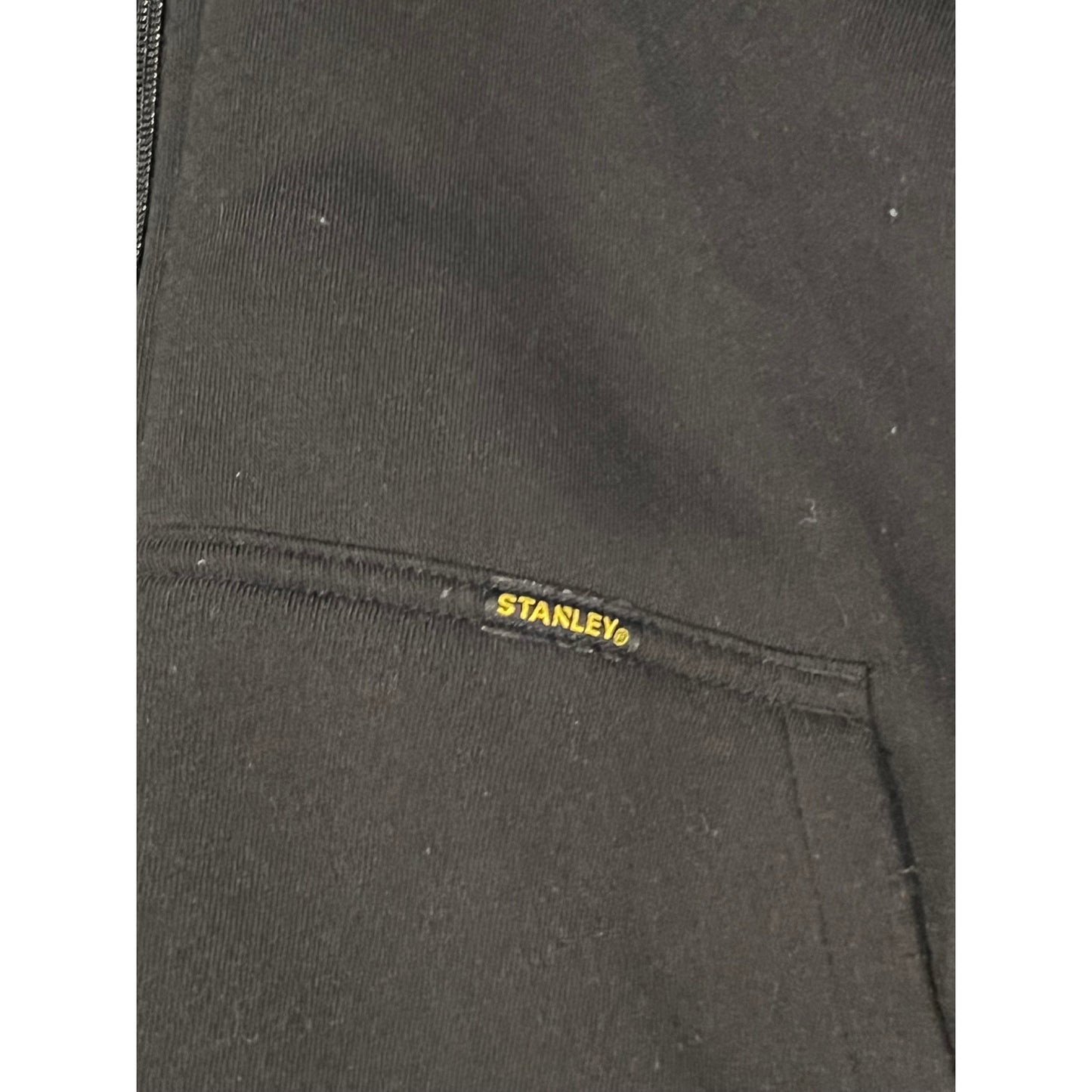 Stanley Full ZIp Black Hoodie Mens L