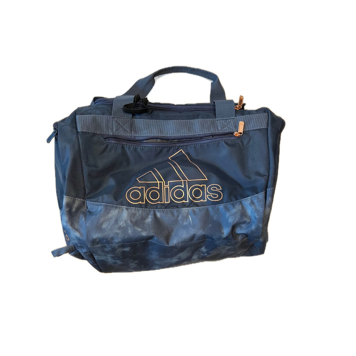 Adidas Defender Medium 20"x12"x10" Blue Duffel Gym Bag