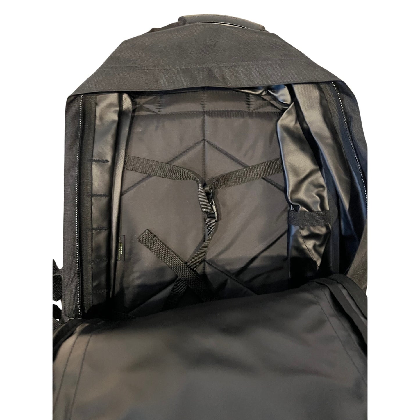 Mercury Black XL Tactical Backpack w Hip Flaps