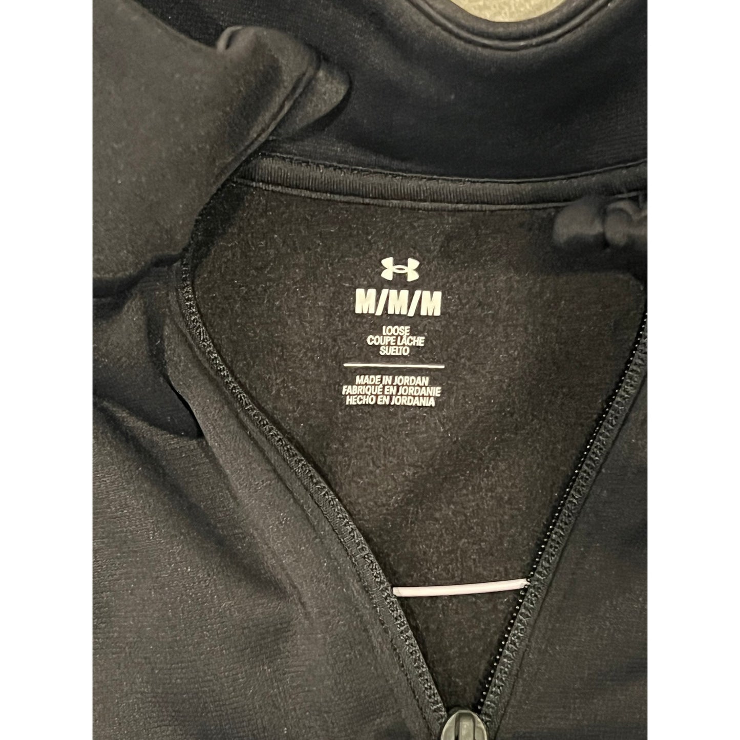 Under Armour Brown 1/4 Zip Mens M