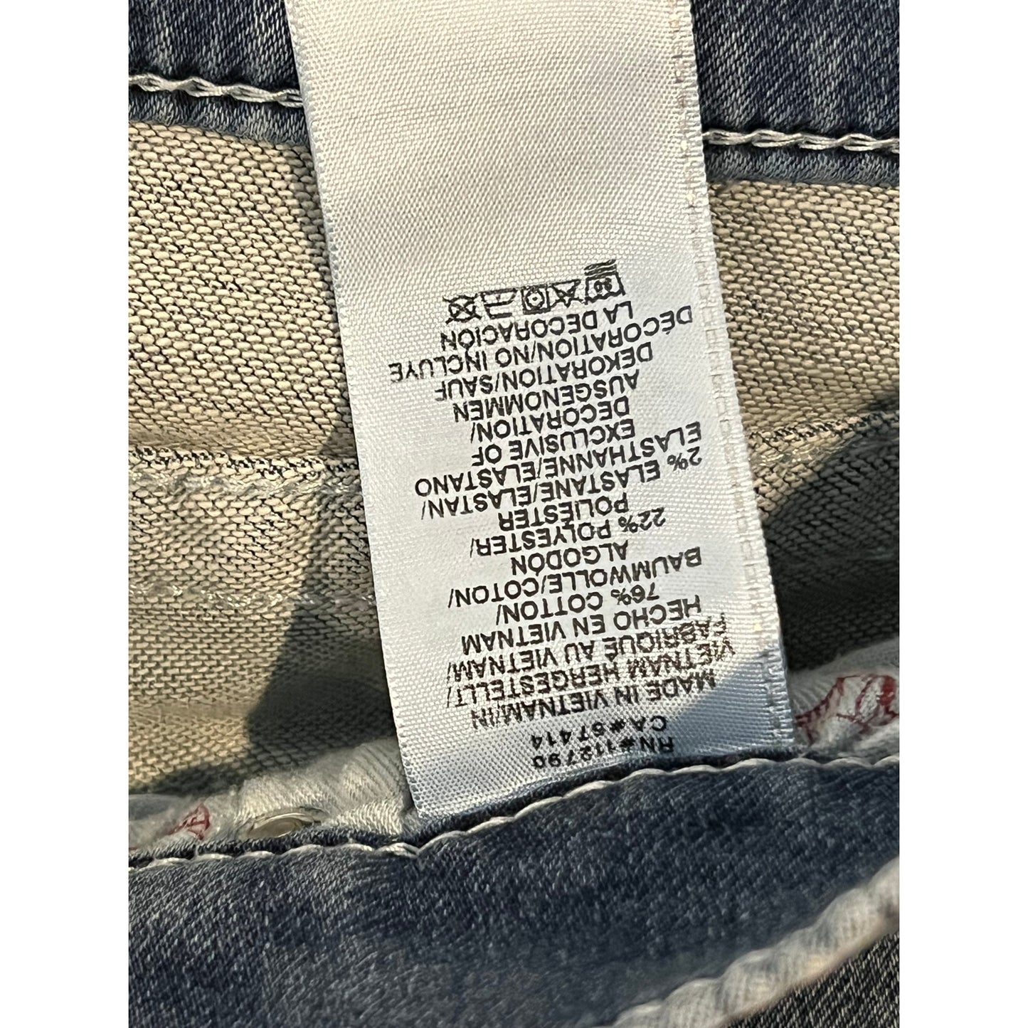 True Religion Geno Relaxed Slim Jeans Mens 30x32
