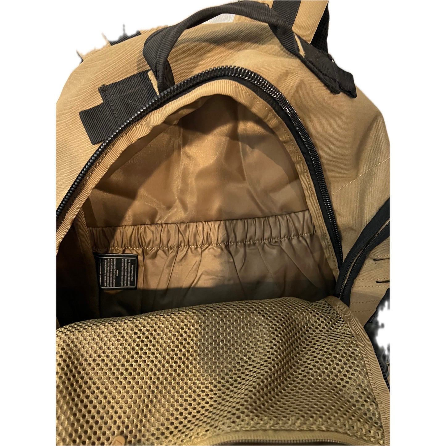 Highland Tactical Roger Canvas Backpack XL Beige