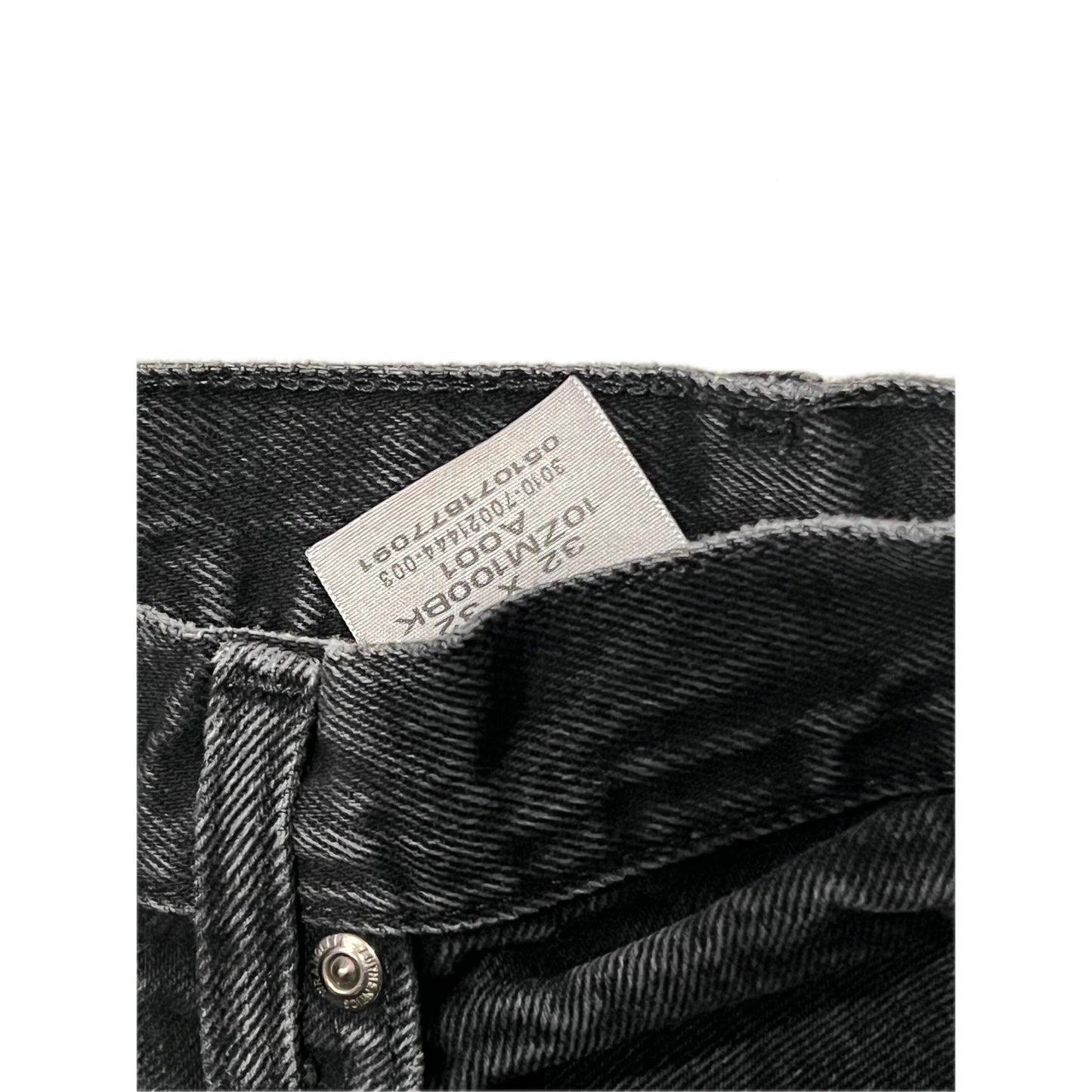Wrangler authentics Pantalones Rectos Negros para Hombre 32x32