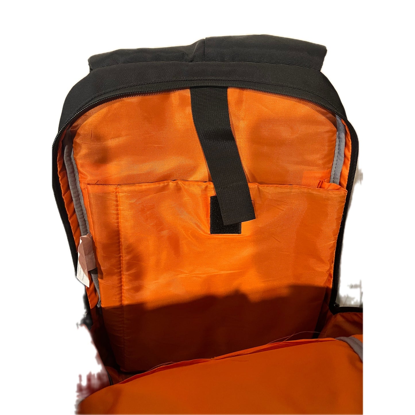 Rockland XL LargeTraveler Backpack Black Orange