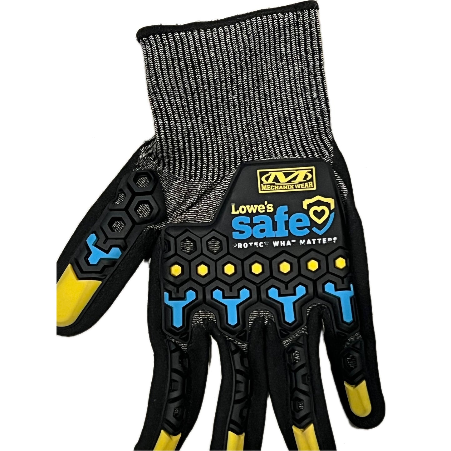 Mechanix Wear Size 9/L Knit Black Nitrile dipped HPPE 1