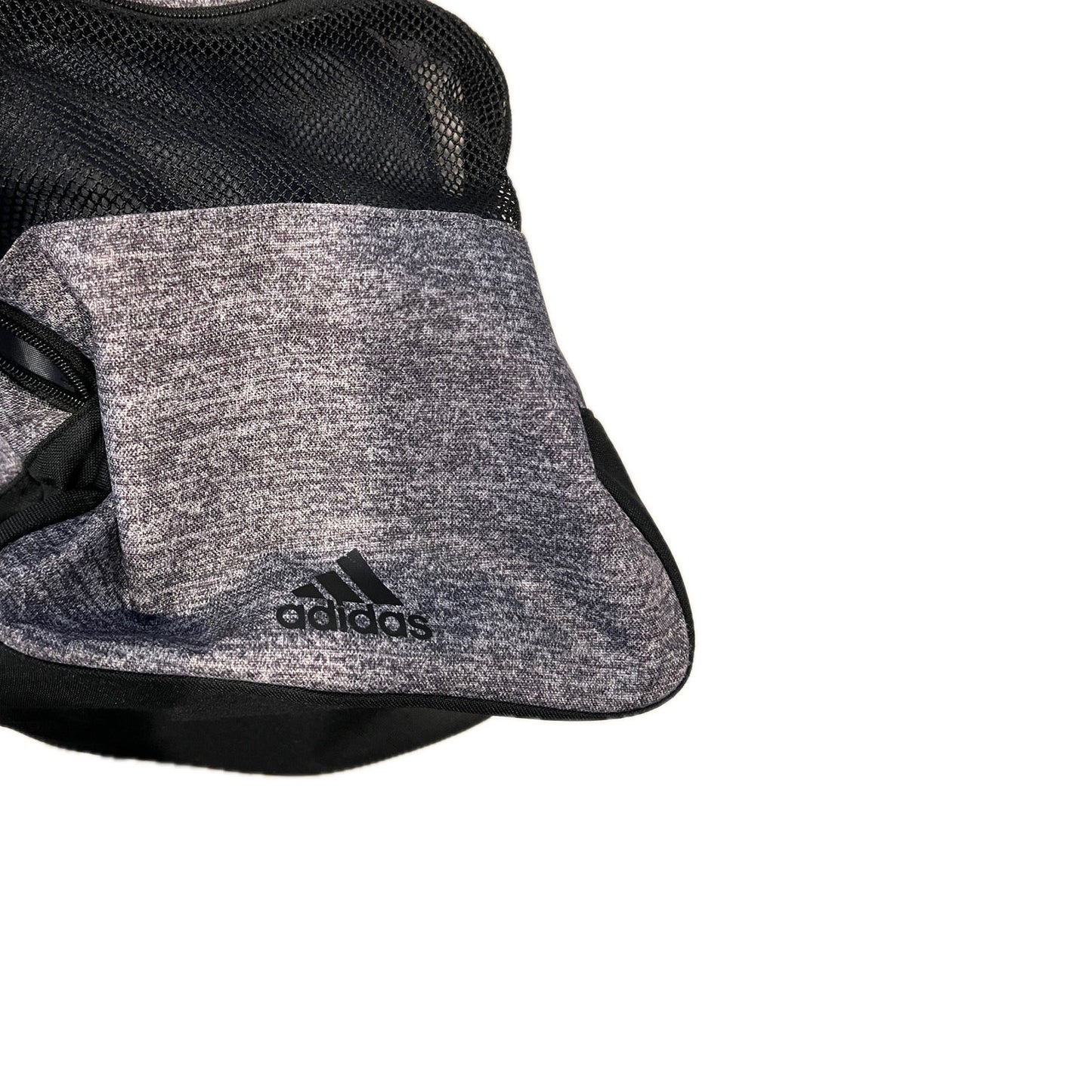Adidas Defender Medium Gray Black Gym Bag