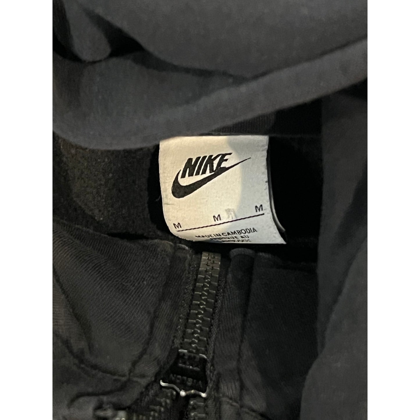 Nike Black Zip Up Hoodie Mens M