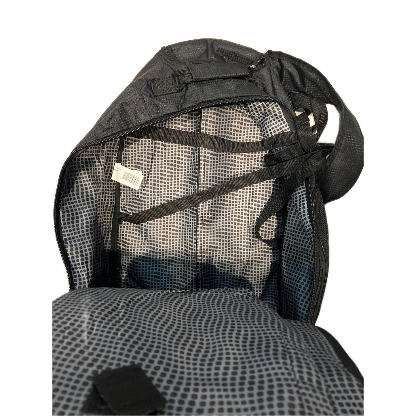 Protege 22" Black Rolling Backpack with Telescopic Handle