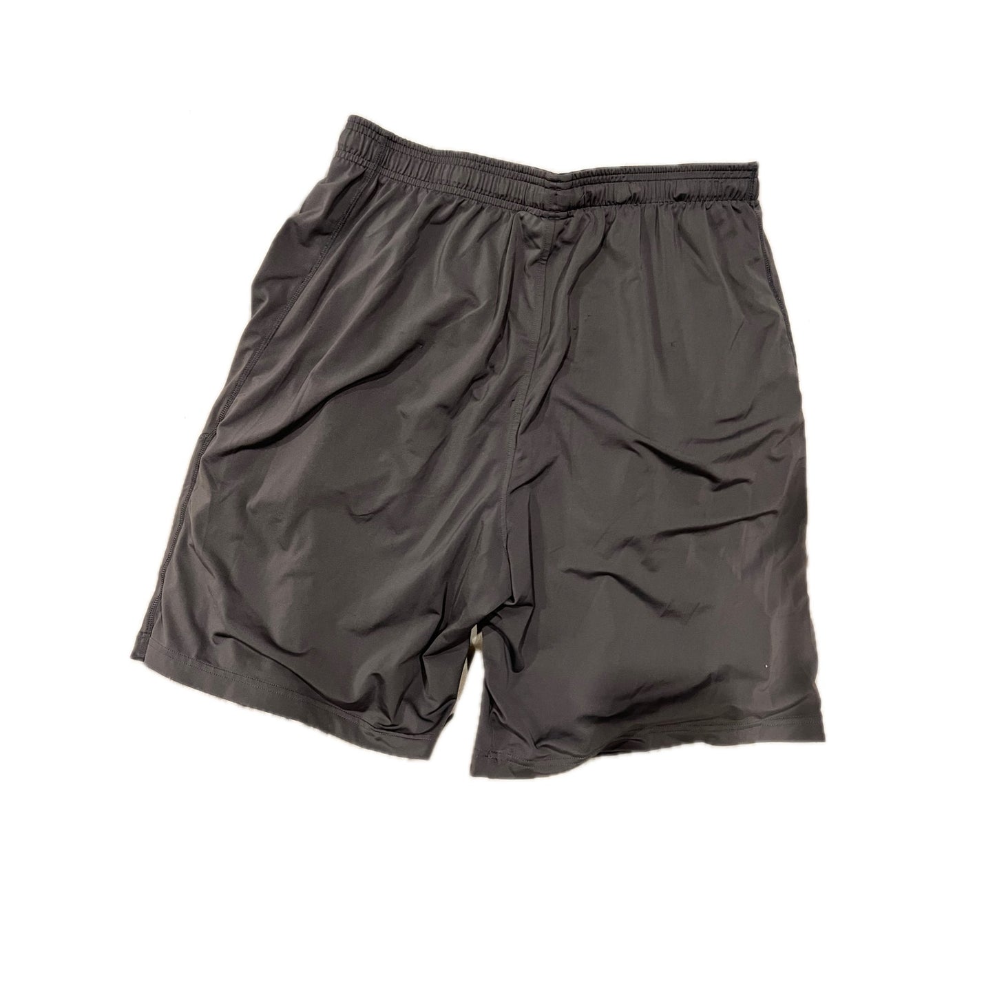 Under Armour Loose Gray Black Running Shorts Mens L