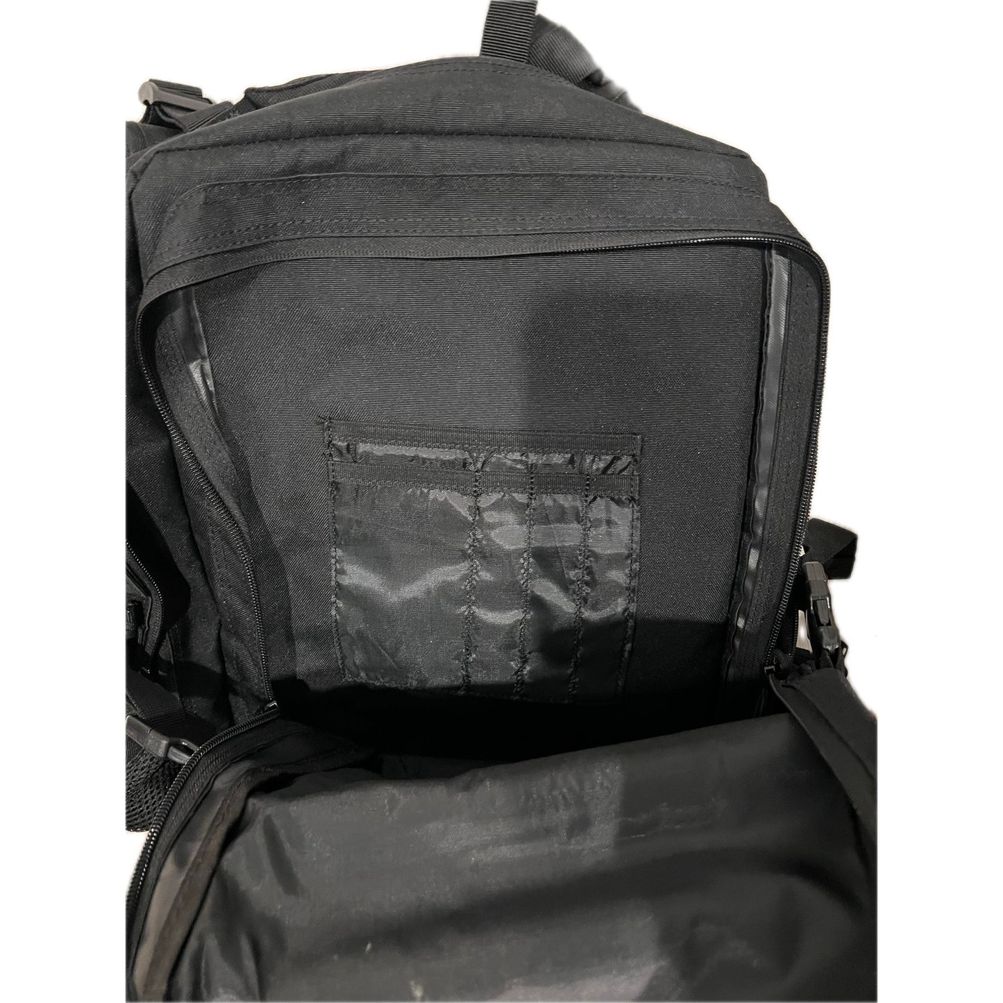 Generic Black Canvas Tactical Backpack