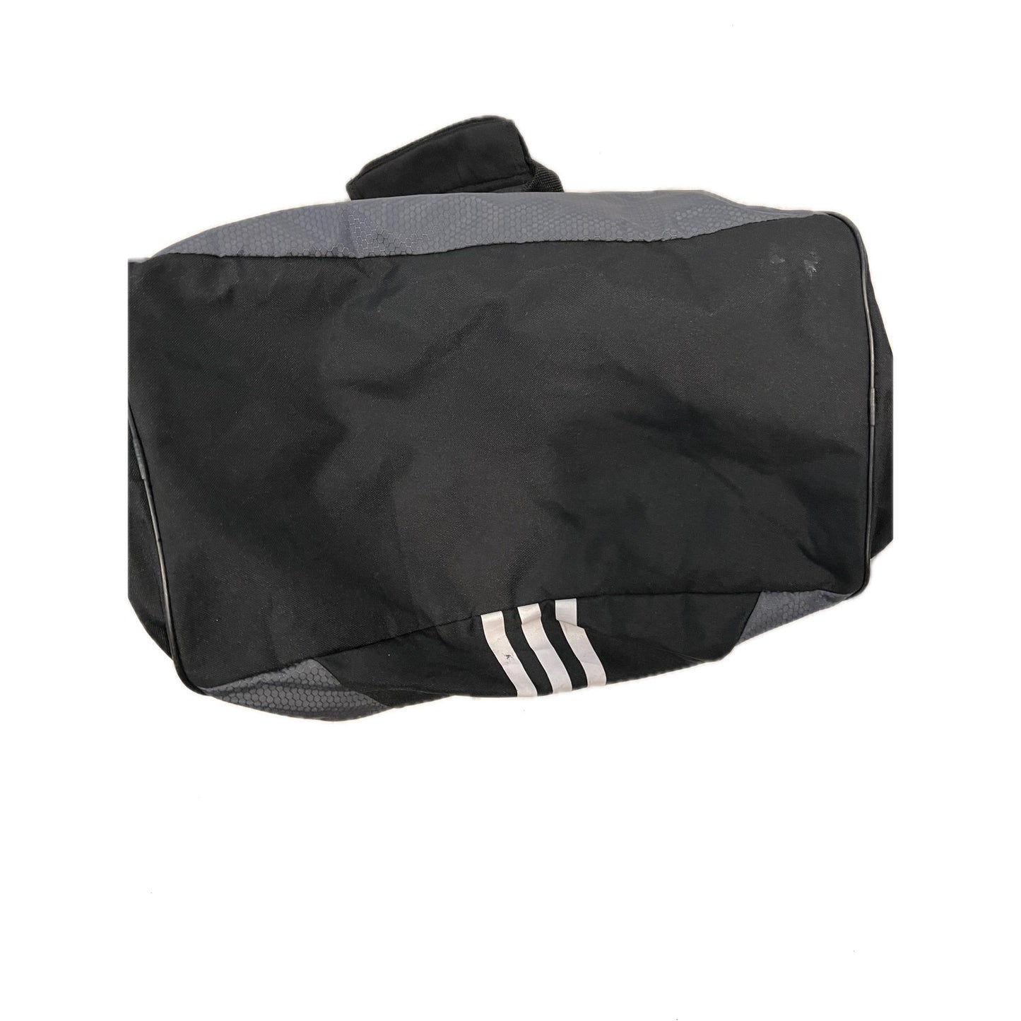 Adidas Defender Medium 22"x12"x10" Gray Black Gym Bag