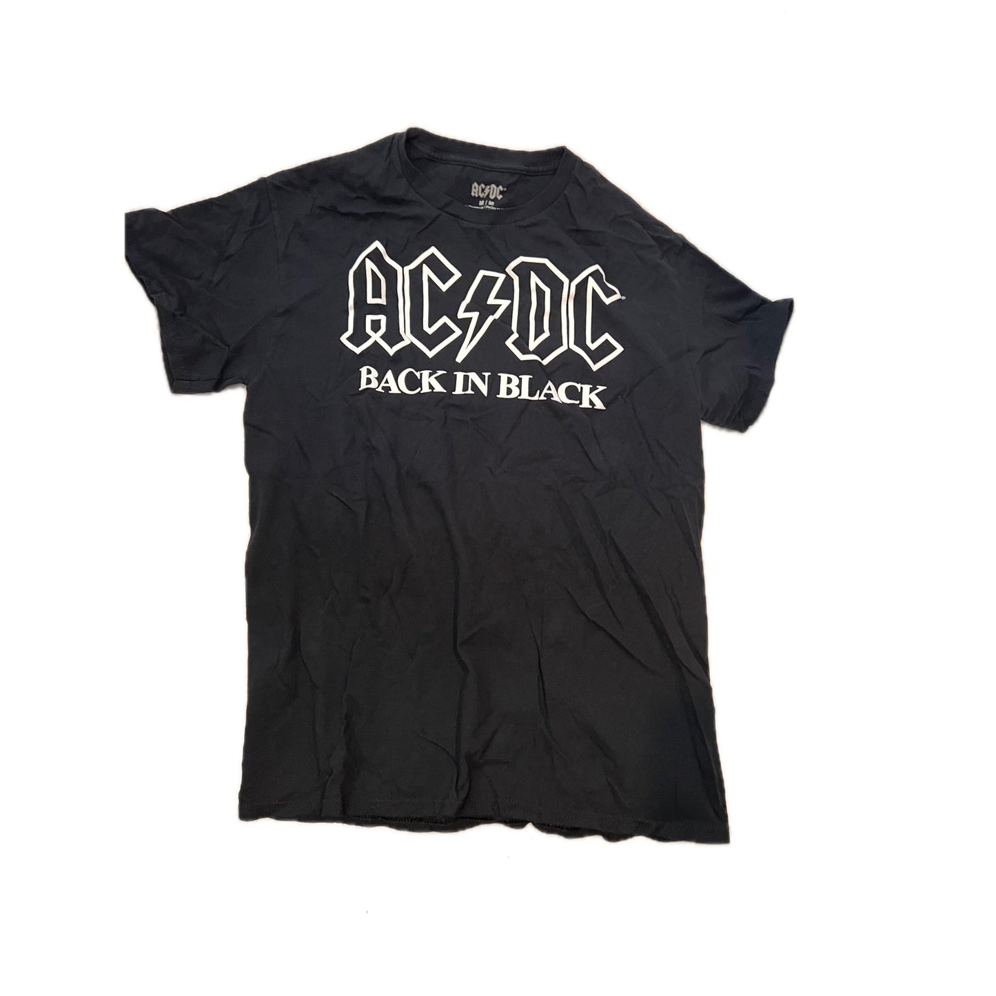 AC DC Back In Black T-shirt Mens M