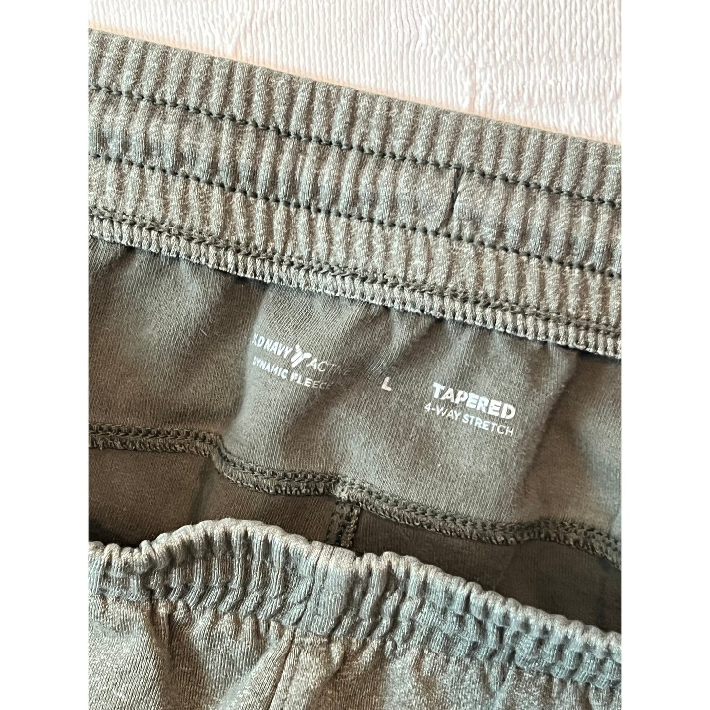 ld Navy Dynamic Fleece Tapered Jogger Mens L