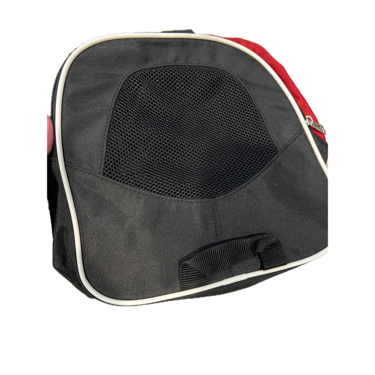 Nike Brasilia 9.5 Red Black Medium 60L Duffel Gym Bag