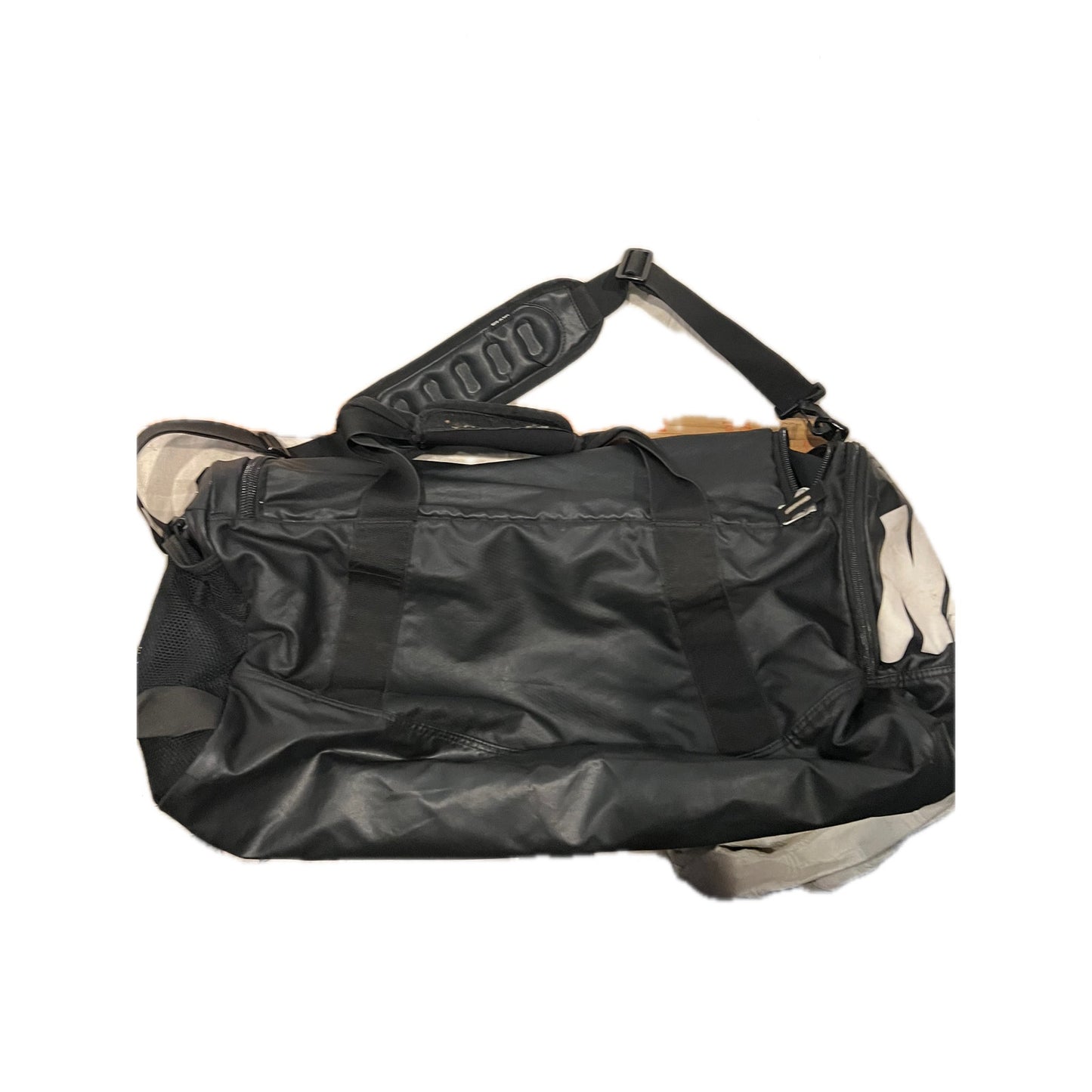 Nike Brasilia 9.5 Black Medium 60L Duffel Gym Bag